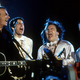 Neil Diamond, Jason Biggs, Jack Black, and Steve Zahn in 2001's Saving Silverman. (Photo by Columbia Pictures/Getty Images)